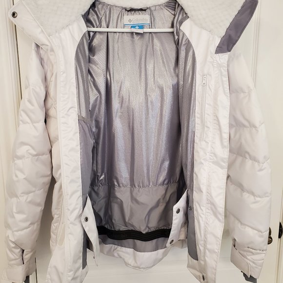 Columbia White winter Jacket - Picture 3 of 4
